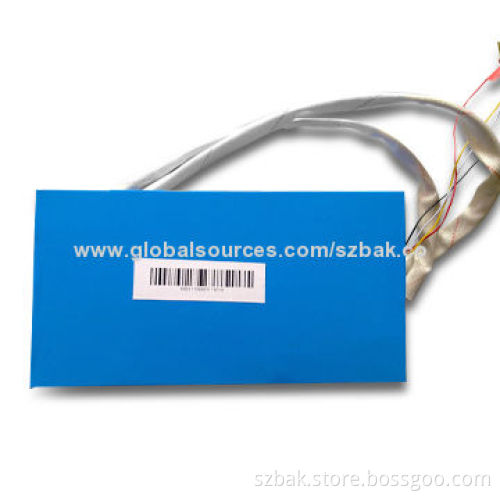 LiFePO4 Battery with 15A Charging Current, BMS and Shrink Tube, Used for UPS/DC Power